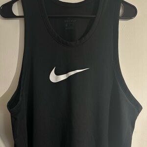Nike Black Tank Top Size XL